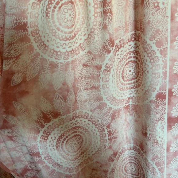 NWT Lotus and Luna Baha Mandala Boho Yoga Harem Pants in Guava L/XL - Picture 6 of 12